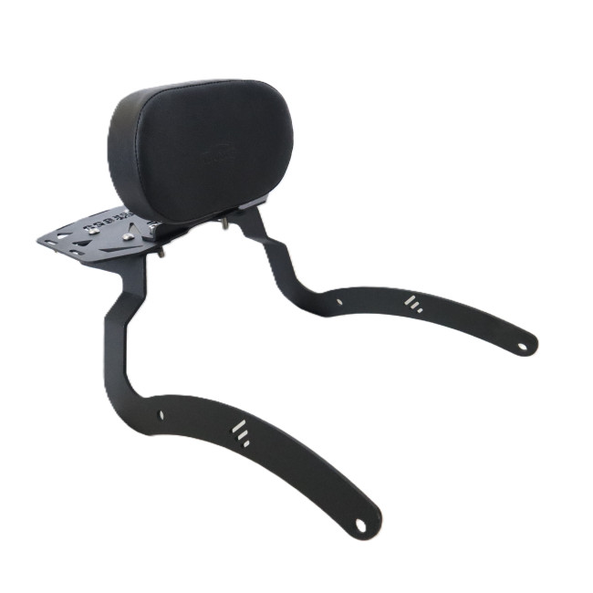 CNC CARRIER PLATE WITH BACKREST (WITH BIKE LOGO) FOR SUPER METEOR 650 - Image 3