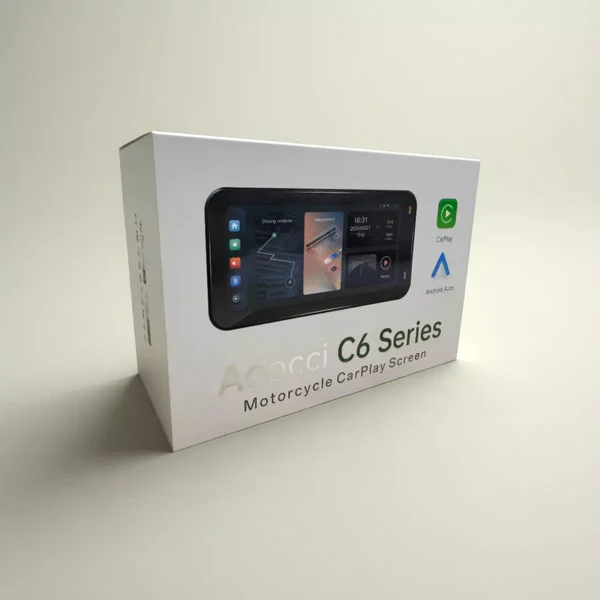 C6 Pro All-in-One Motorcycle Dash Cam with GPS & Anti-Theft