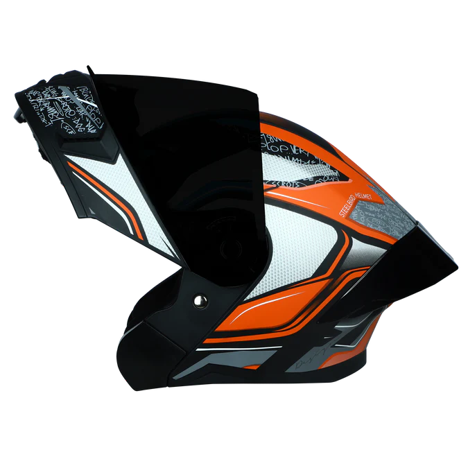 SBA-20 Racer Glossy Black With Orange
