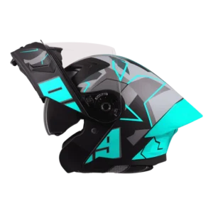 SBA-20 ISS 09 GLOSSY BLACK WITH JAZZ BLUE