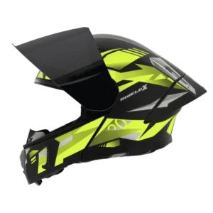 SBA-20 SHIELD X GLOSSY BLACK WITH NEON