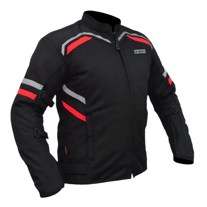 BISON RAPTOR V.2 – BLACK RED JACKET - Image 3