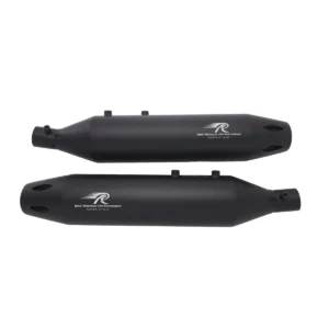 Red Rooster Performance Exhaust For Meteor 650 - Astral Pro- Black Matte