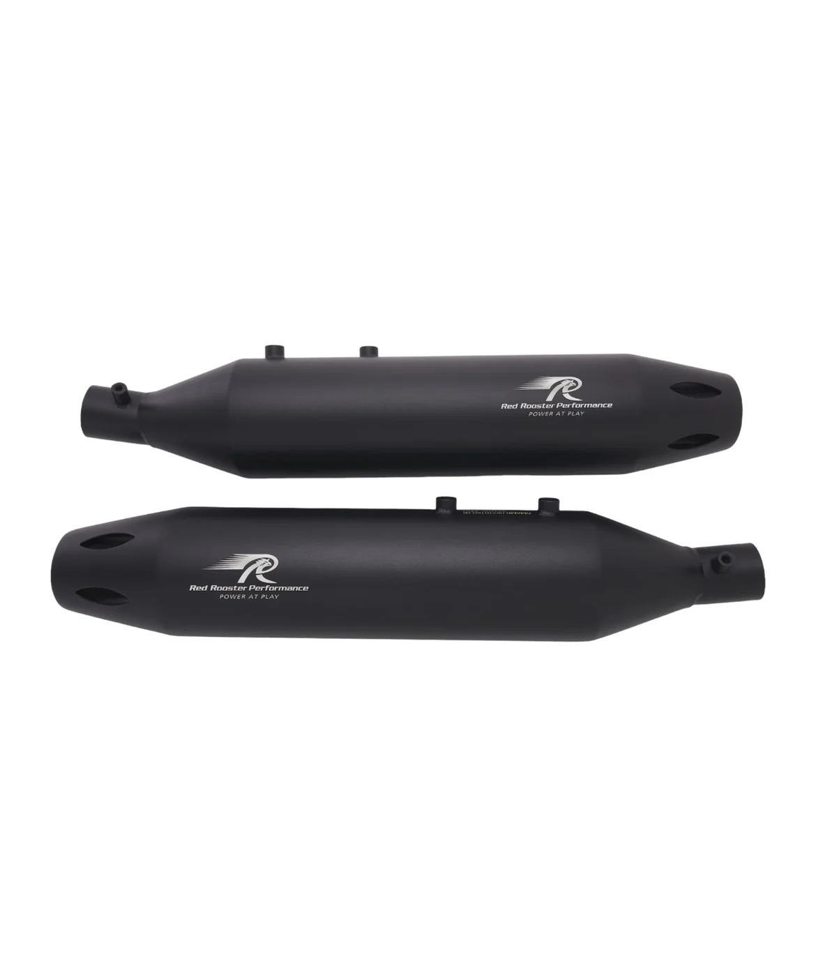 Red Rooster Performance Exhaust For Meteor 650 - Astral Pro- Black Matte