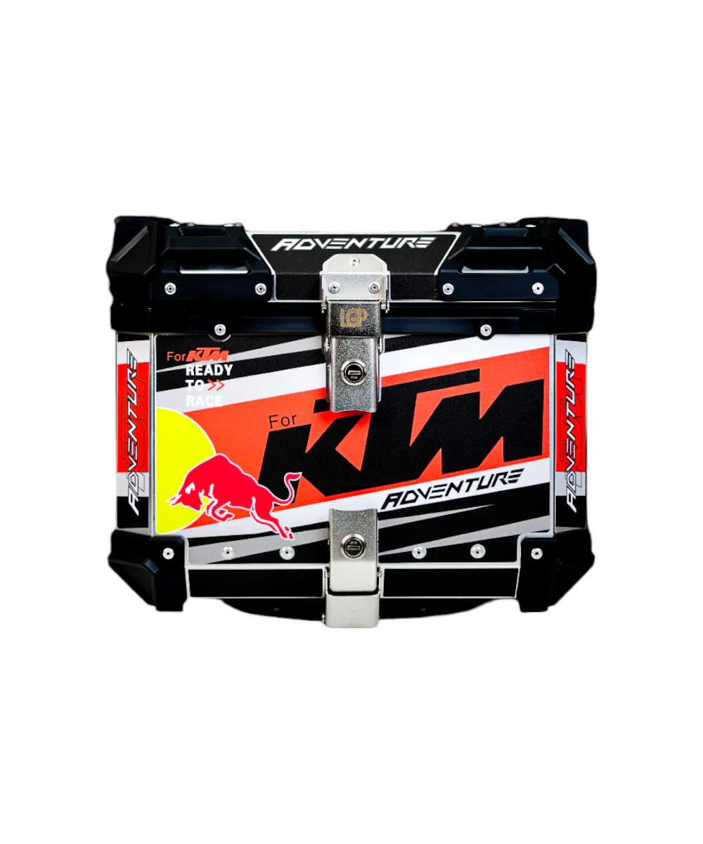 LGP Premium Aluminium KTM Graphics 45 Litres Top Box