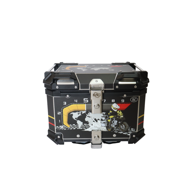 Aluminium Top Box [ MOTOR LIFE ]- 45 LITERS