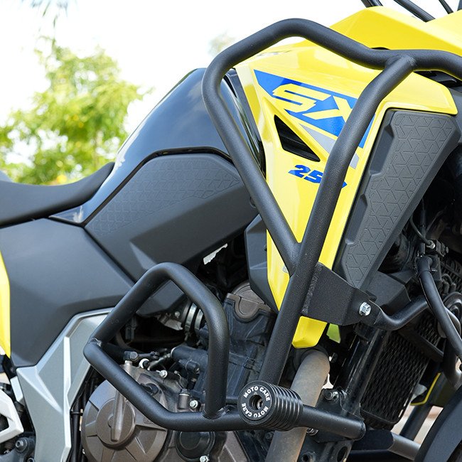 UPPER LOWER CRASH GUARD WITH SLIDERS FOR V STROM - Image 5