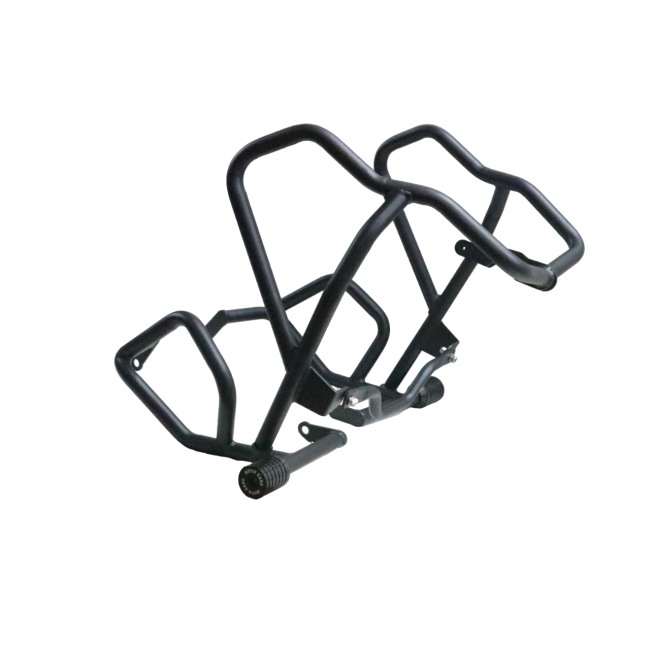 UPPER LOWER CRASH GUARD WITH SLIDERS FOR V STROM - Image 4