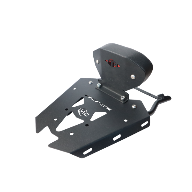 CNC CARRIER WITH BACKREST FOR YAMAHA AEROX 155 - Image 2