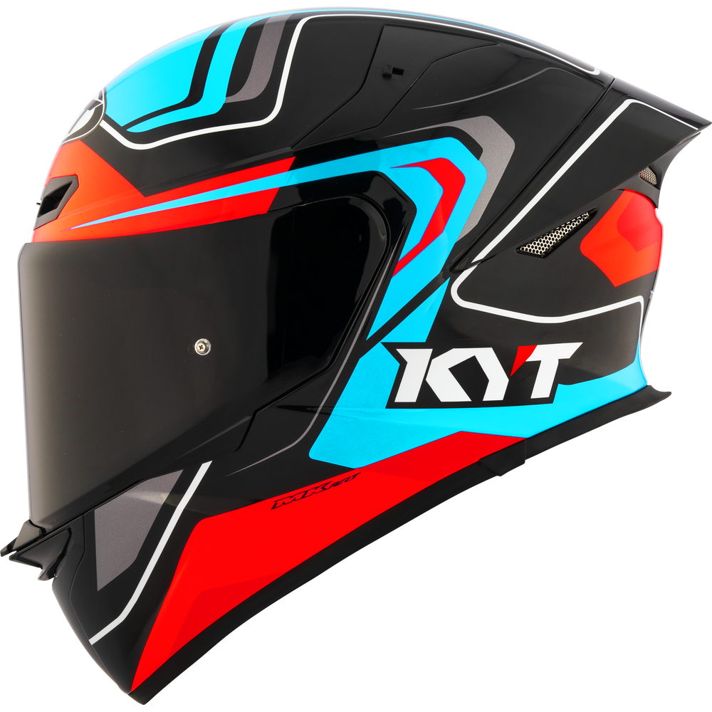 KYT TT-REVO OVERTECH BLACK FUXIA