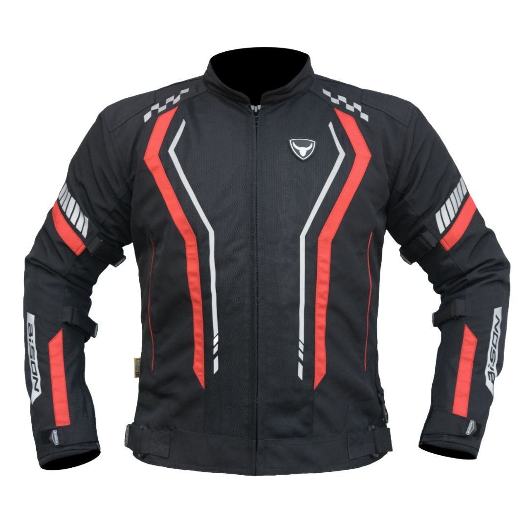 BISON AIR PRO Ã¢â‚¬â€œ BLACK RED JACKET