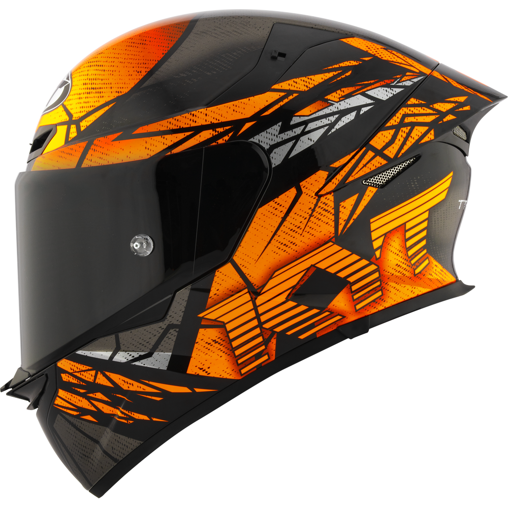 KYT TT-REVO COMBUSTION ORANGE