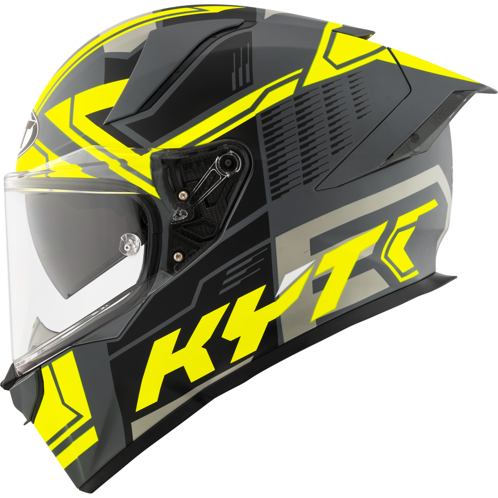 KYT R2R PRO OCTANE MATT YELLOW