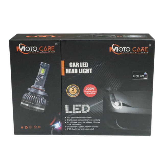LED HEAD LIGHTS BY MOTOCARE (H4/H19)