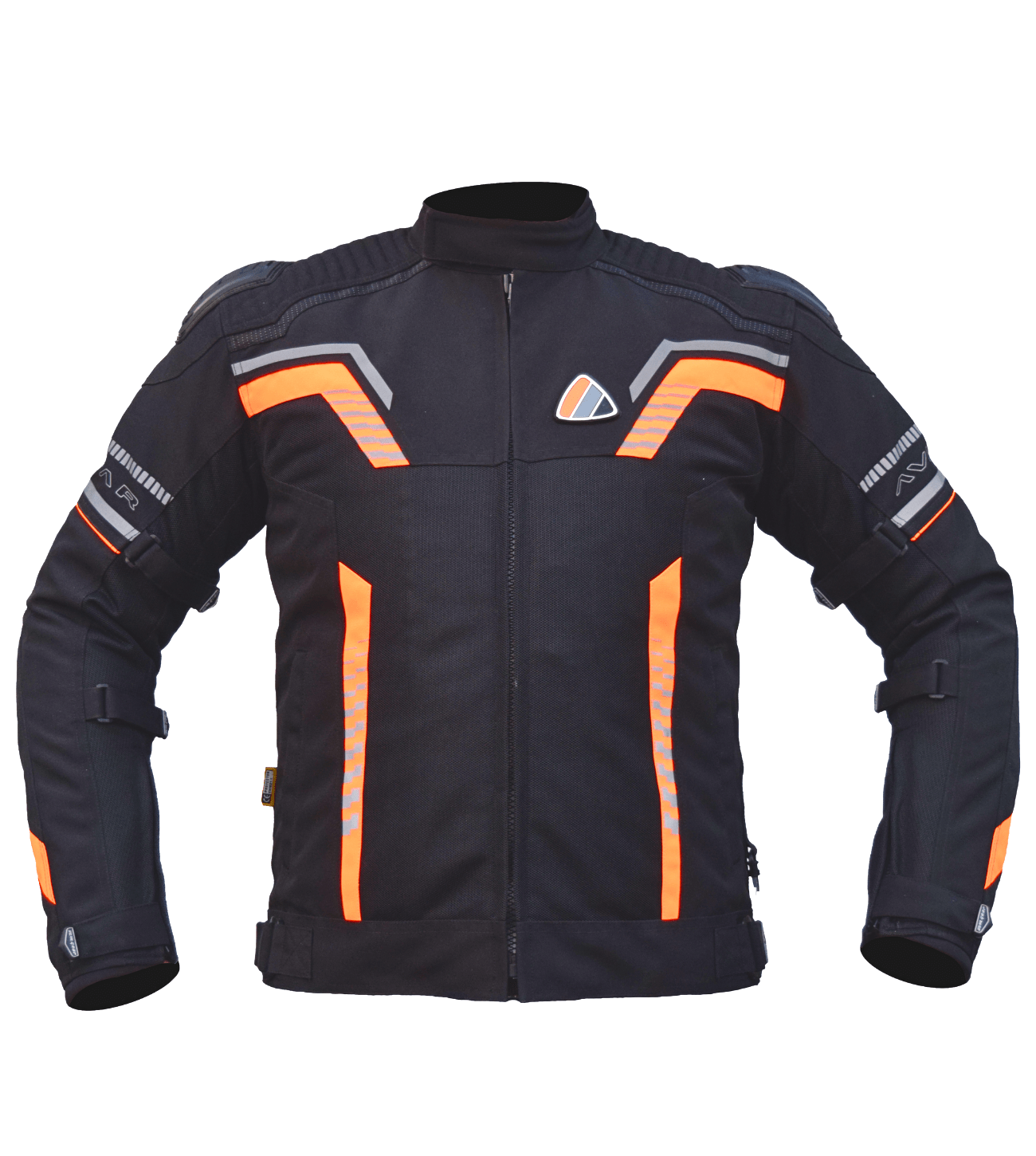BISON AVATAR V.2 – BLACK HI-VIZ ORANGE JACKET