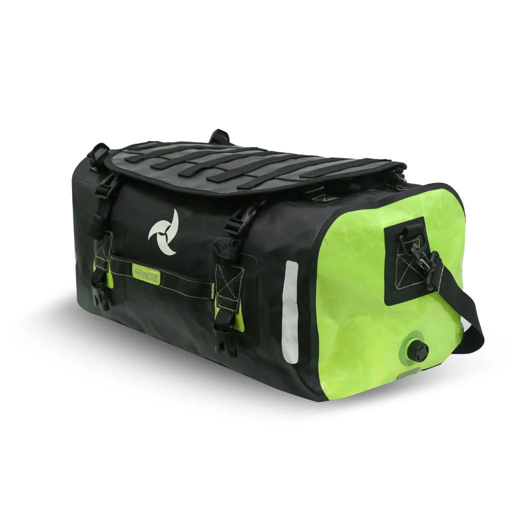 Raida DryPorter Waterproof Tail Bag | Black AND HI-VIZ - Image 8