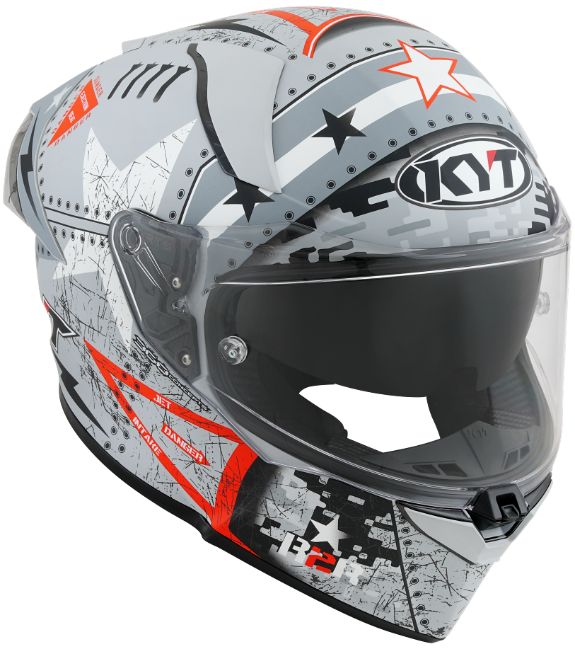 KYT R2R PRO ASSAULT MATT GREY - Image 2