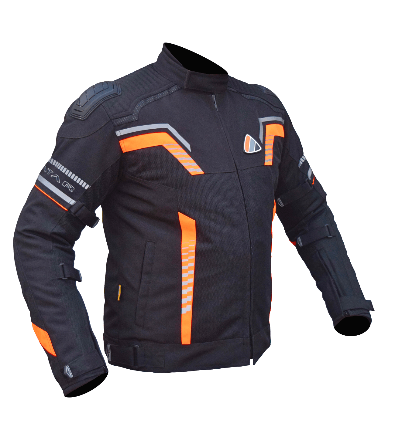 BISON AVATAR V.2 – BLACK HI-VIZ ORANGE JACKET - Image 3