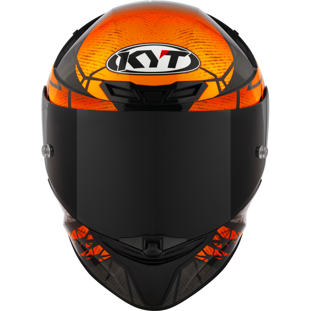 KYT TT-REVO COMBUSTION ORANGE - Image 3