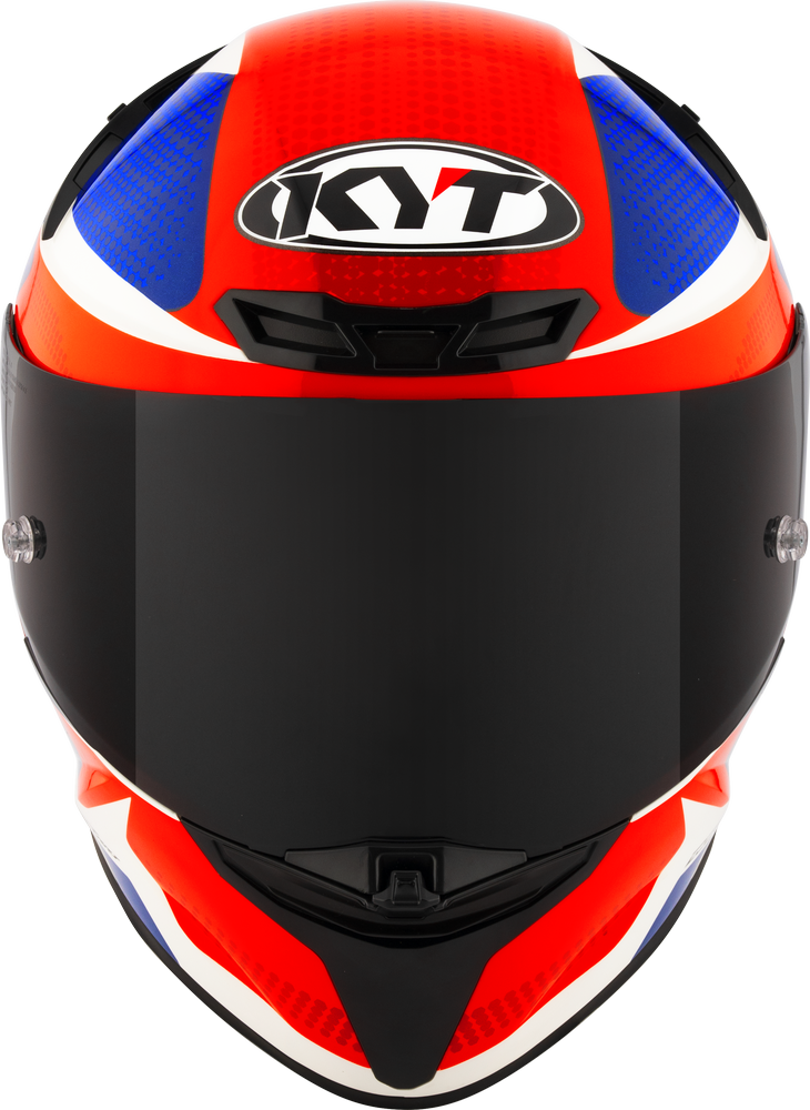 KYT TT-REVO - GEAR BLUE RED - Image 3