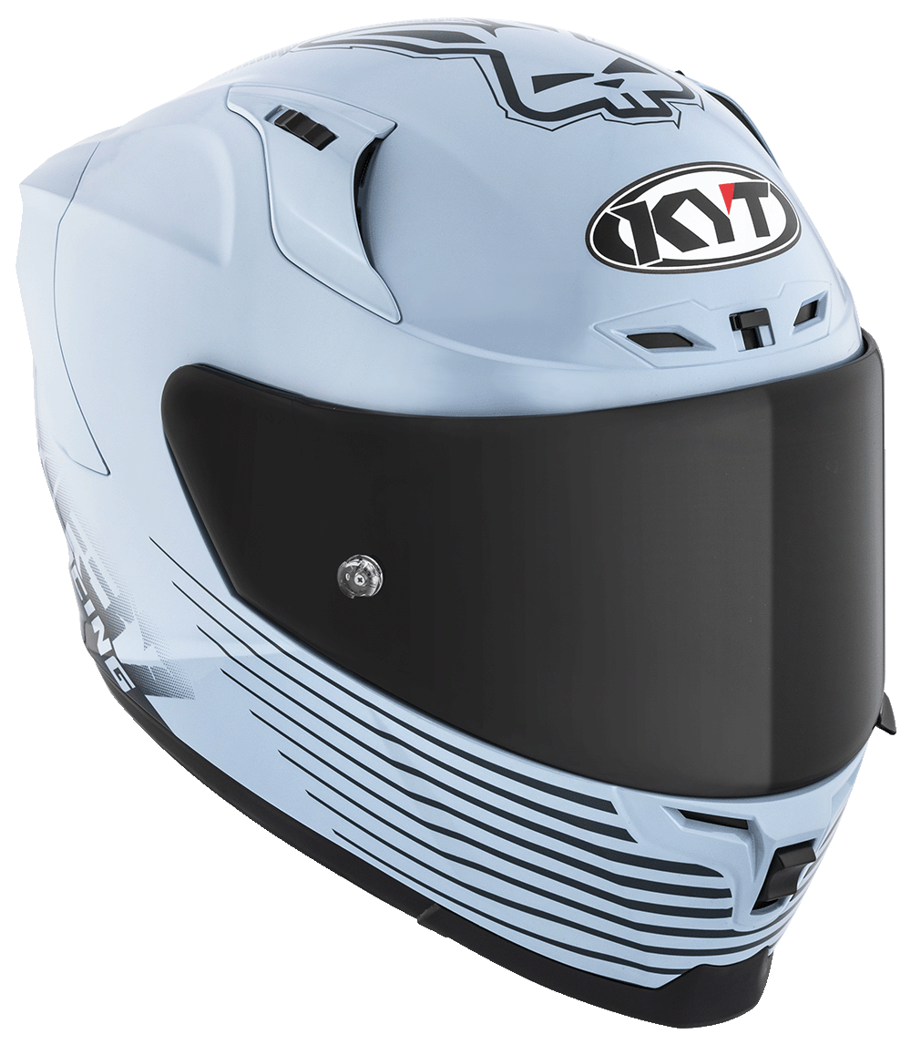 KYT Striker AF37 Livery Sea Blue - Image 4