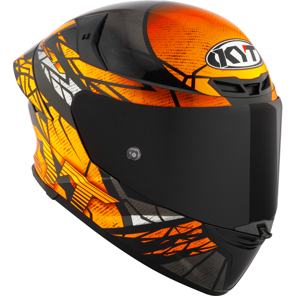 KYT TT-REVO COMBUSTION ORANGE - Image 4