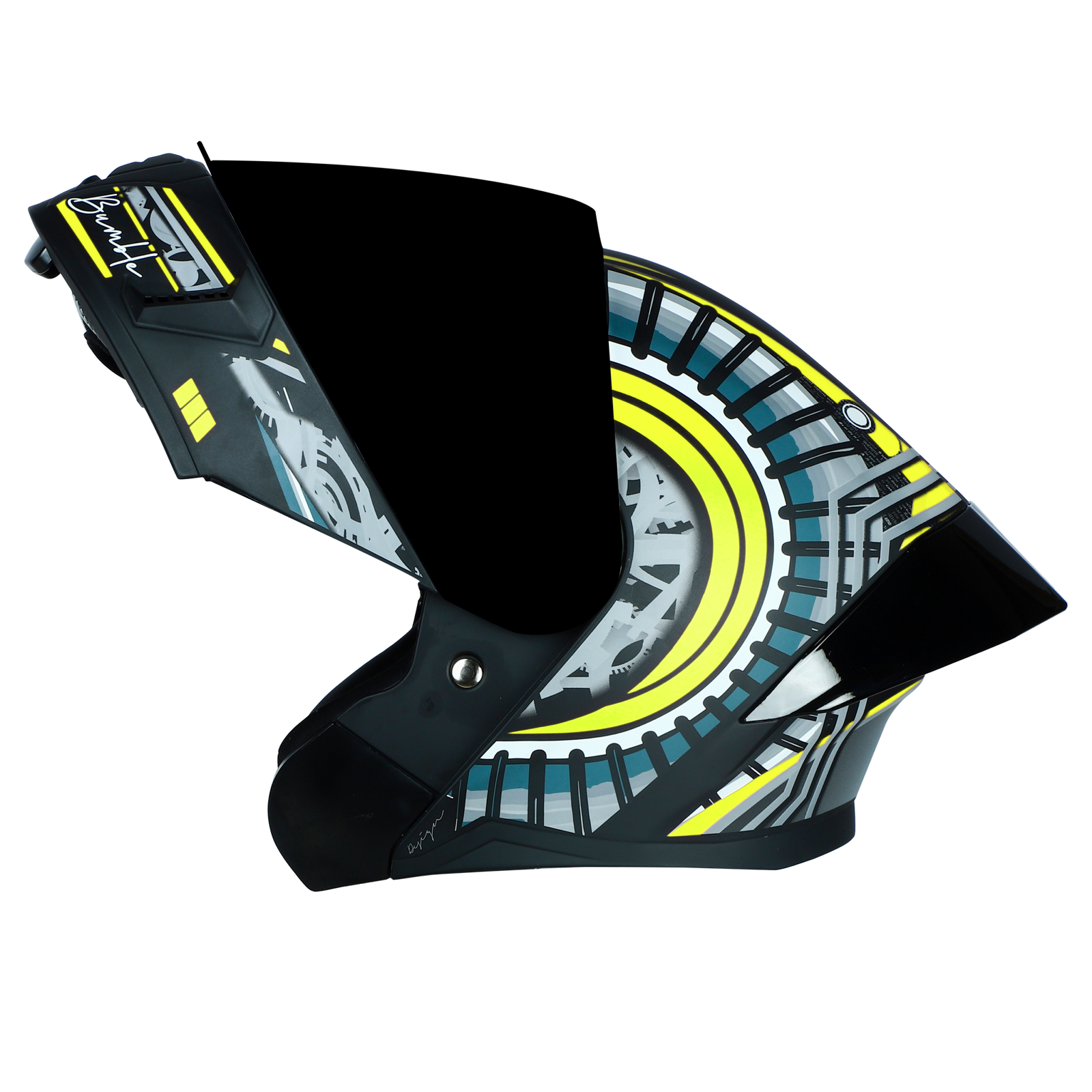 SBA-20 Bumble Glossy Black With Neon