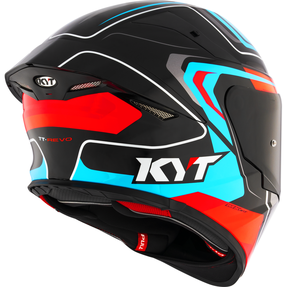 KYT TT-REVO OVERTECH BLACK FUXIA - Image 6
