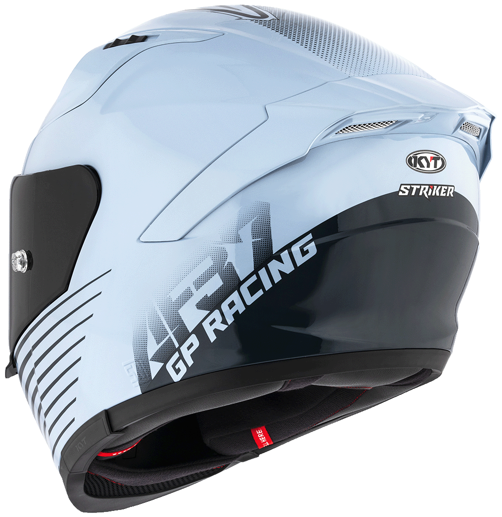 KYT Striker AF37 Livery Sea Blue - Image 9