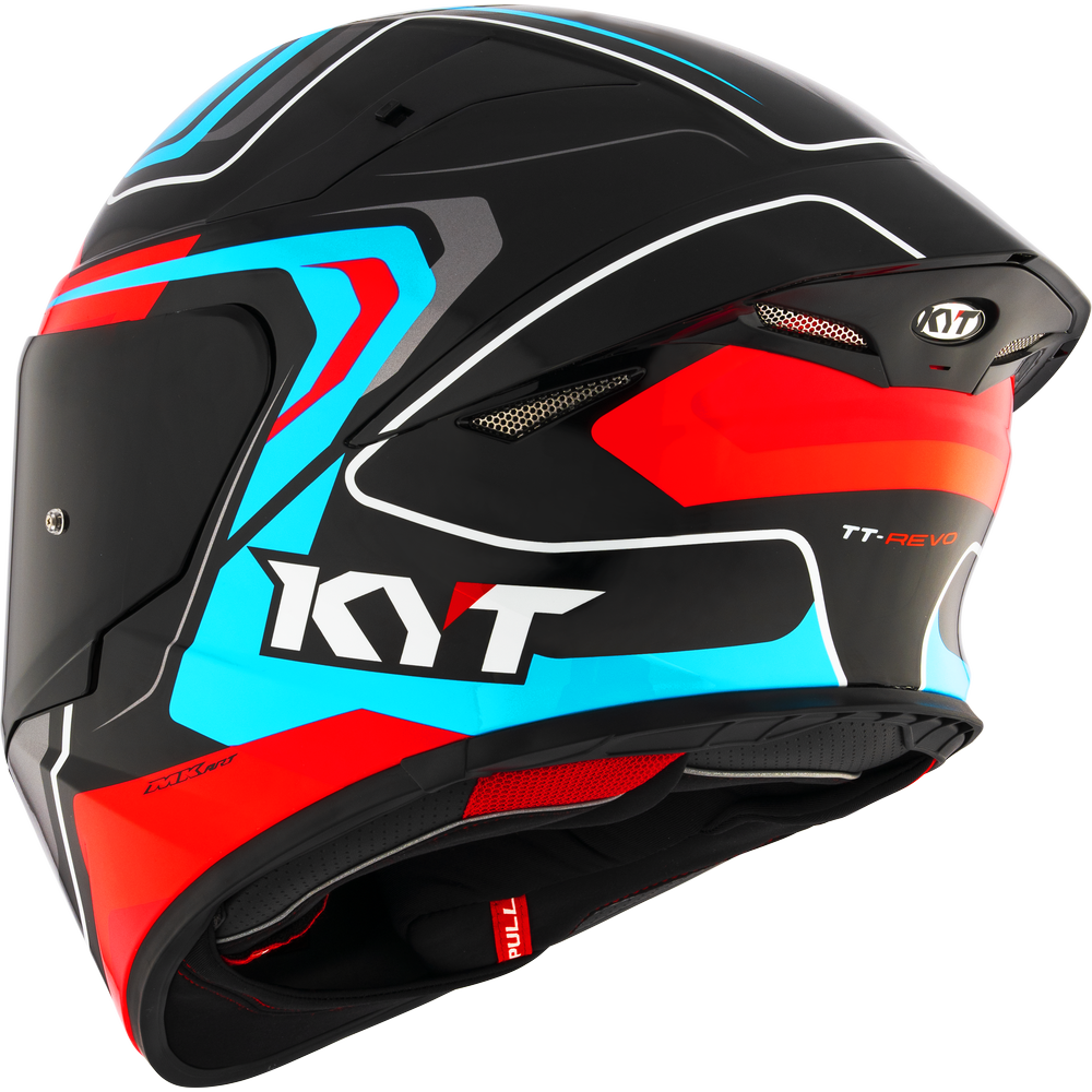 KYT TT-REVO OVERTECH BLACK FUXIA - Image 8