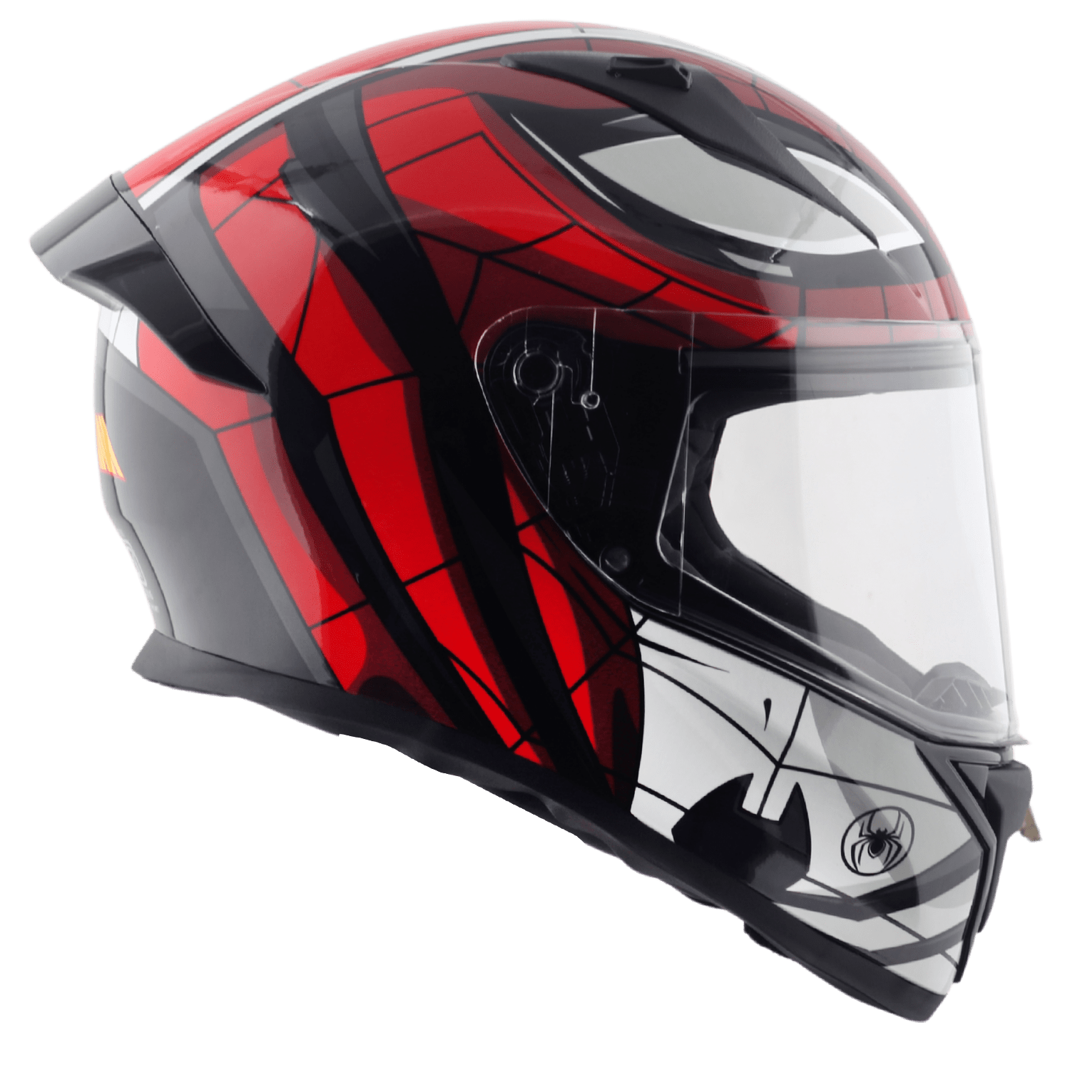 Bolt Marvel Spiderman Edition Helmet - Black Red - Image 3
