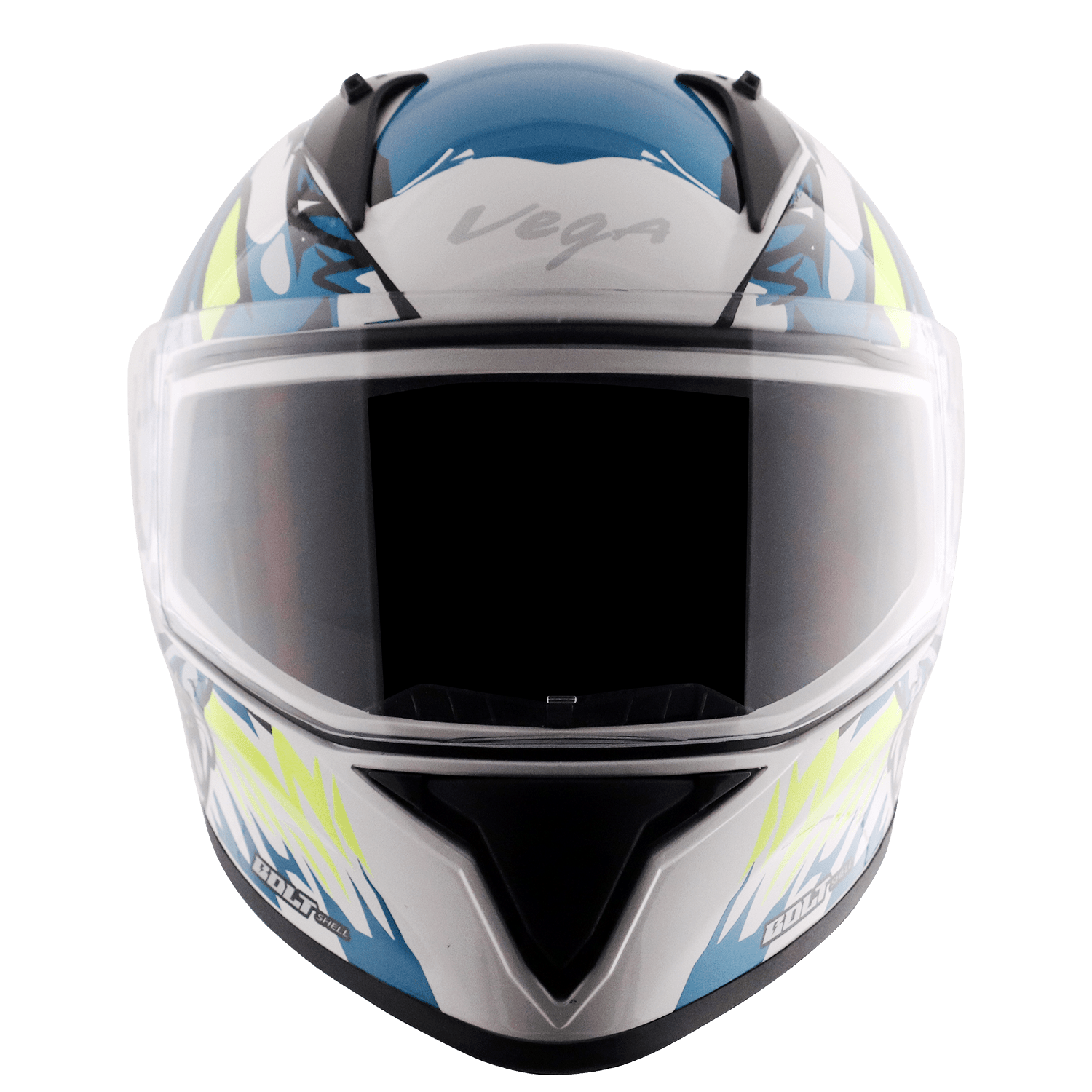 Bolt Bunny Helmet - White Blue