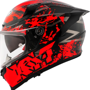 KYT STRIKER 2V NEUTRON RED