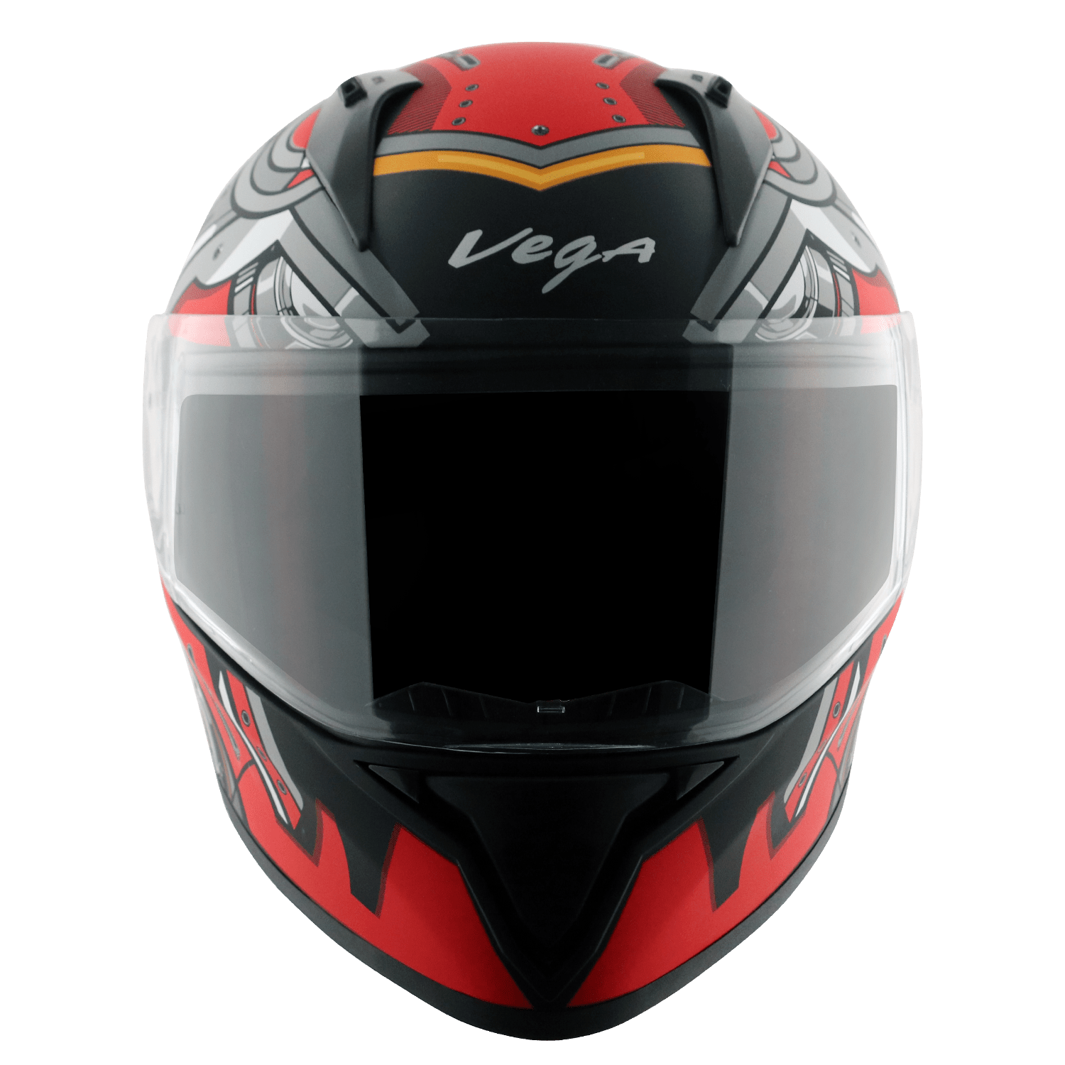 Bolt Superhero Helmet - Dull Black Red
