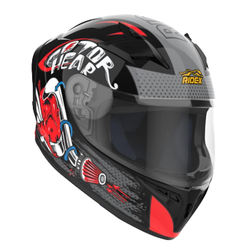 RIDEX POLARIS – MOTORHEAR RED (GLOSSY) - Image 2