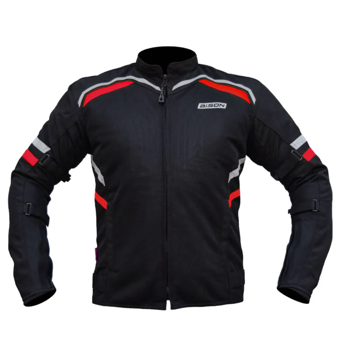 BISON RAPTOR V.2 – BLACK RED JACKET