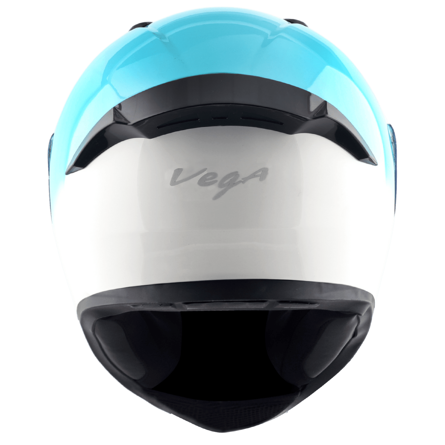 Bolt Dual Color Helmet - White Blue - Image 3