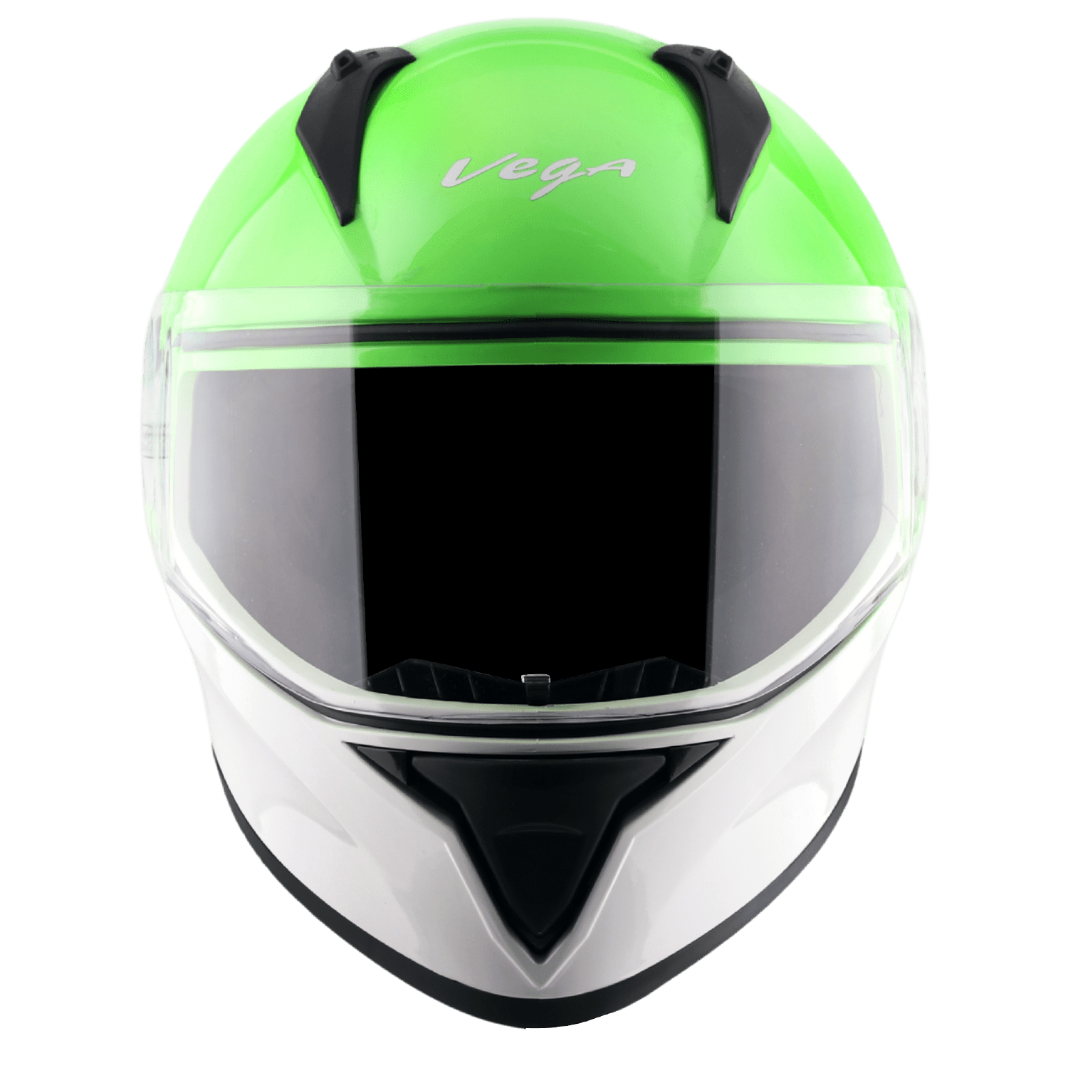 Bolt Dual Color Helmet - White Green