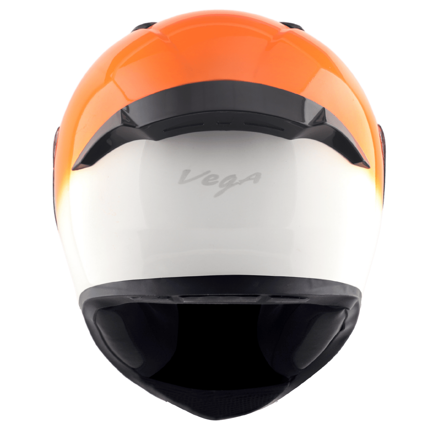Bolt Dual Color Helmet - White Orange - Image 3