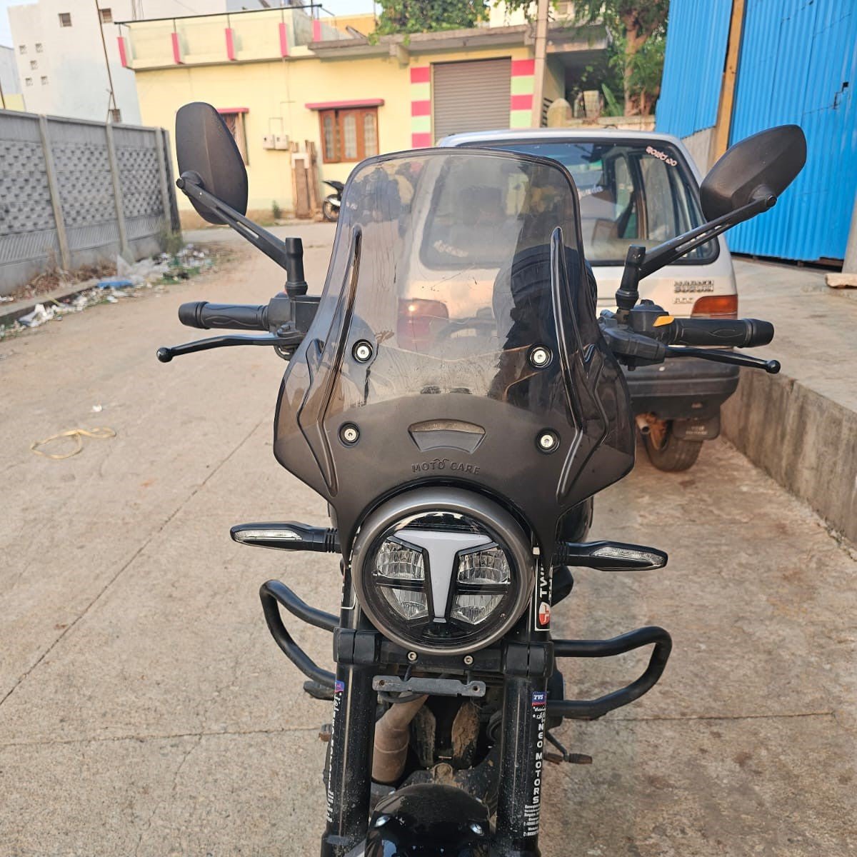 Polycarbonate Visor for TVS Ronin - Image 2