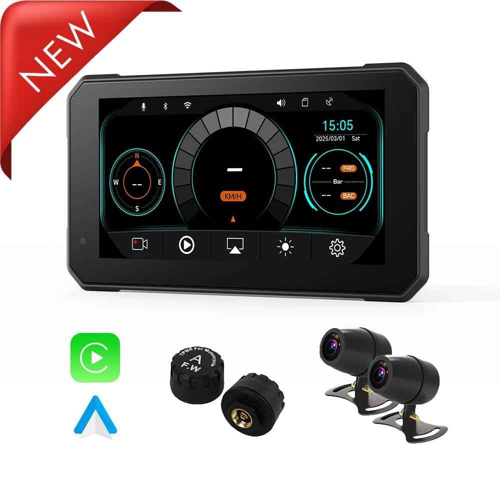 Magnetic Quick Release M3 ELITE 6.25 INCH Navigation with CAMERA,TPMS,GPS