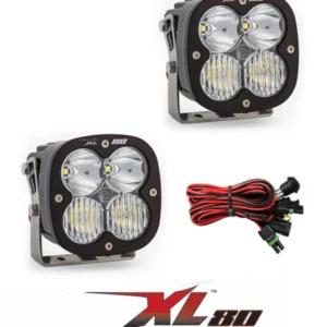 Baja Designs XL80 LED Auxiliary Lights - Black (Pair)